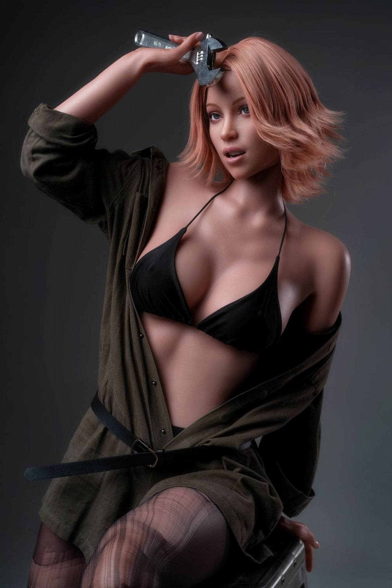 Valerie Red Head Premium Silicone Sex Doll - Movable Jaw - Zelex Inspiration Series - SEX LOVE DOLLS