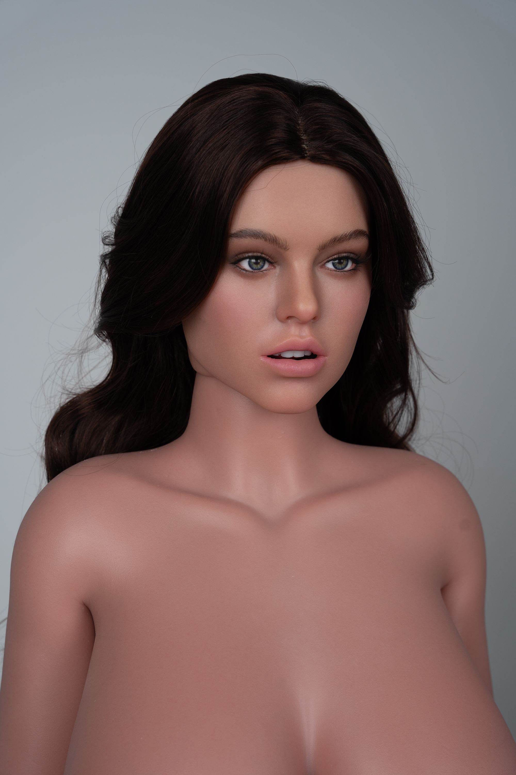 160cm/5ft2 J-cup Realistic Tan BBW Curvy Sex Doll SLE2.0-ZXE201_1[USA STOCK] - SEX LOVE DOLLS