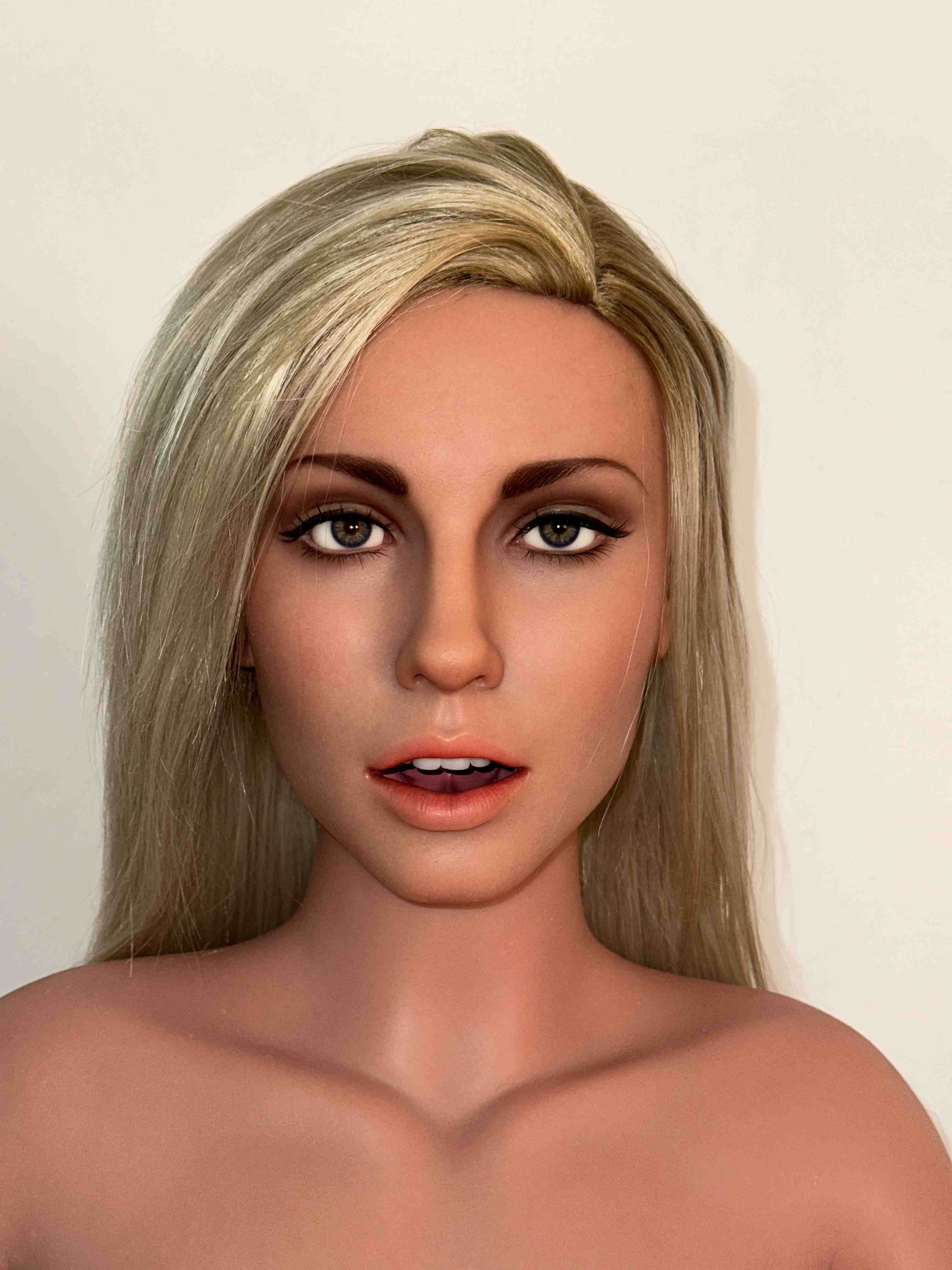 160cm/5ft2 J-cup Realistic Tan BBW Curvy Blonde Sex Doll SLE2.0-ZXE203_1[USA STOCK] - SEX LOVE DOLLS