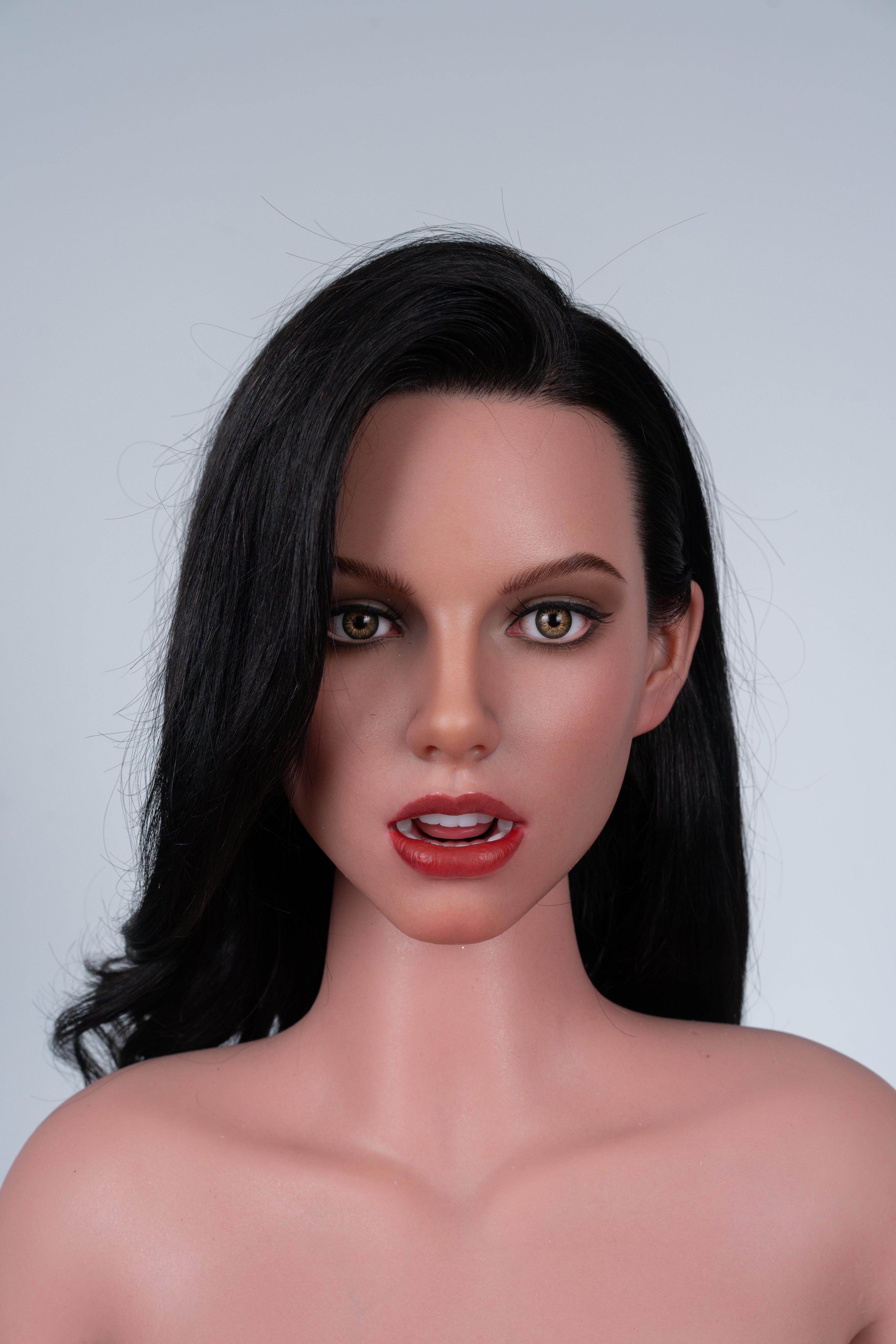 160cm/5ft2 J-cup Realistic Tan BBW Curvy Hair Implant Sex Doll SLE2.0-ZXE206_Z1 - SEX LOVE DOLLS