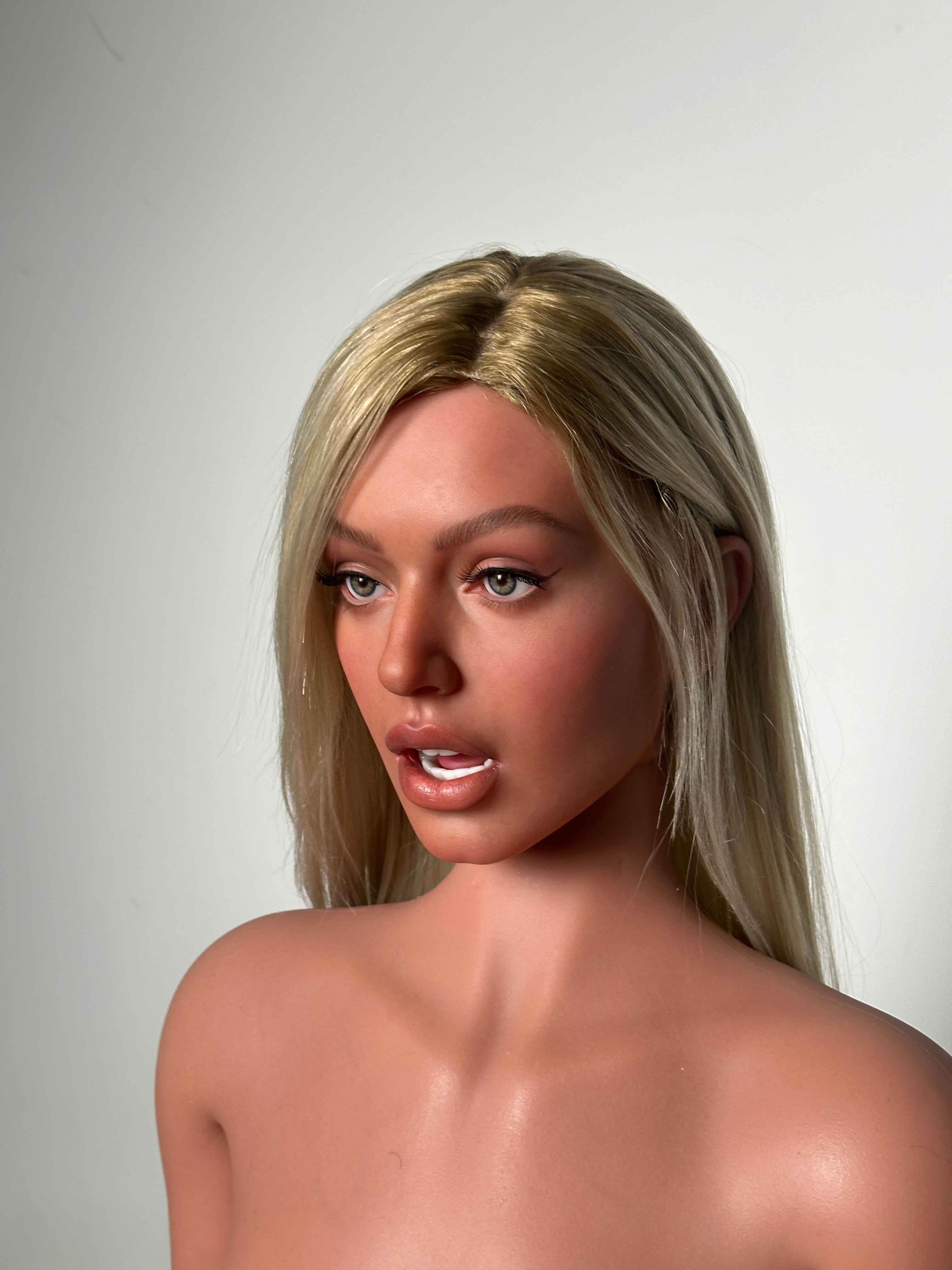 Lucia Premium Silicone Head (Movable Jaw) + SLE Body Sex Doll - ZELEX® [USA STOCK] - SEX LOVE DOLLS