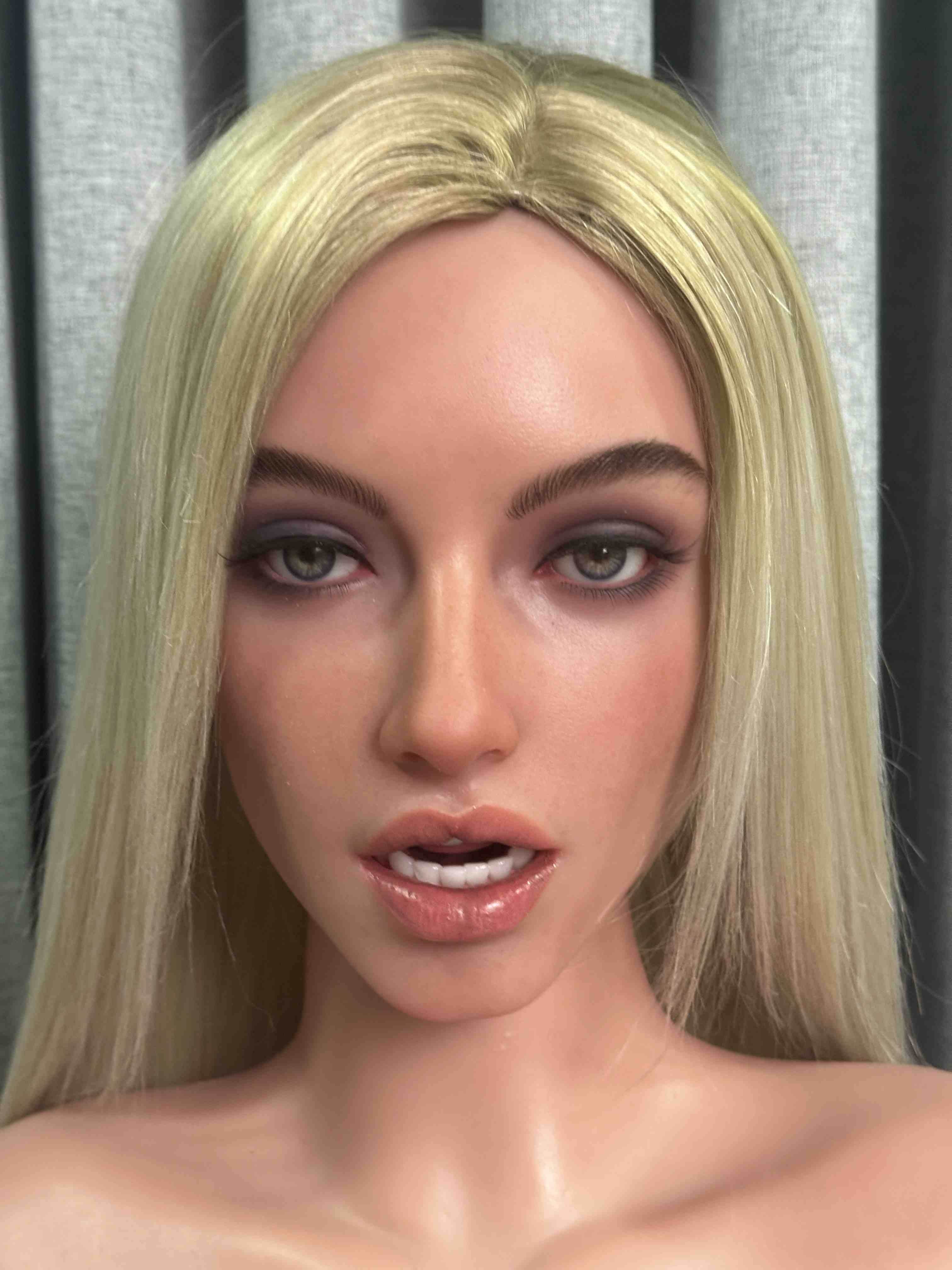 160cm/5ft2 J-cup Realistic Tan BBW Curvy Blonde Sex Doll SLE2.0-ZXE216_2[USA STOCK] - SEX LOVE DOLLS