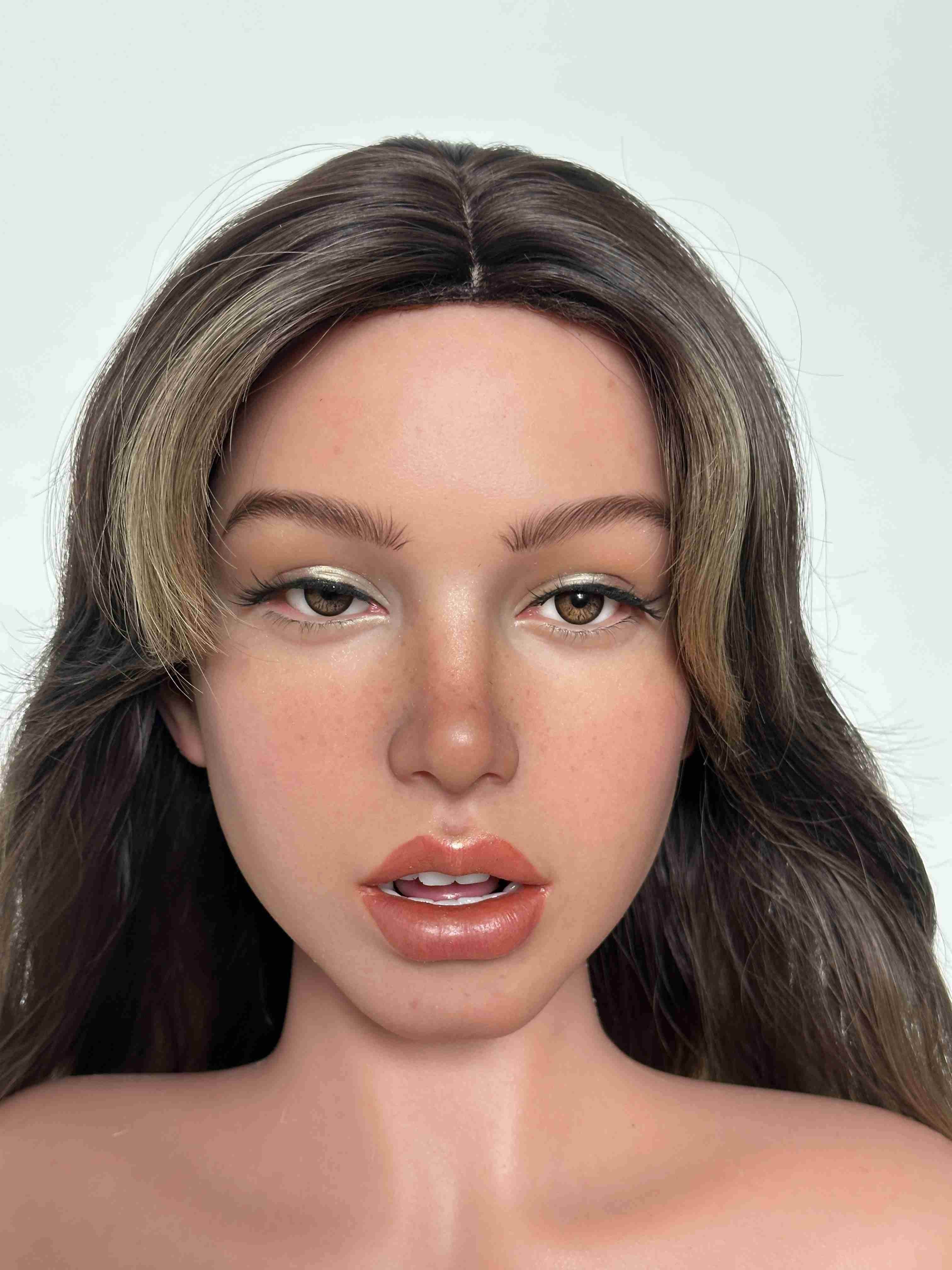 163cm/5ft3 E-cup Realistic Tan Skinny Blonde Sex Doll SLE 1.0-ZXE219_1[USA STOCK] - SEX LOVE DOLLS